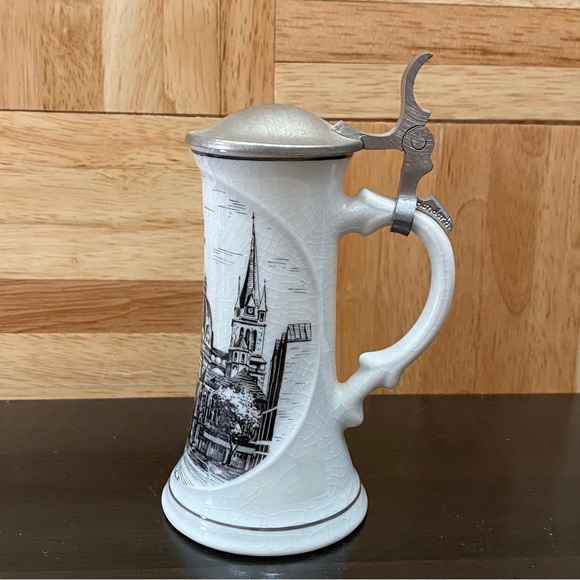 Vintage Porcelain German Mini Beer Stein - Picture 9 of 16